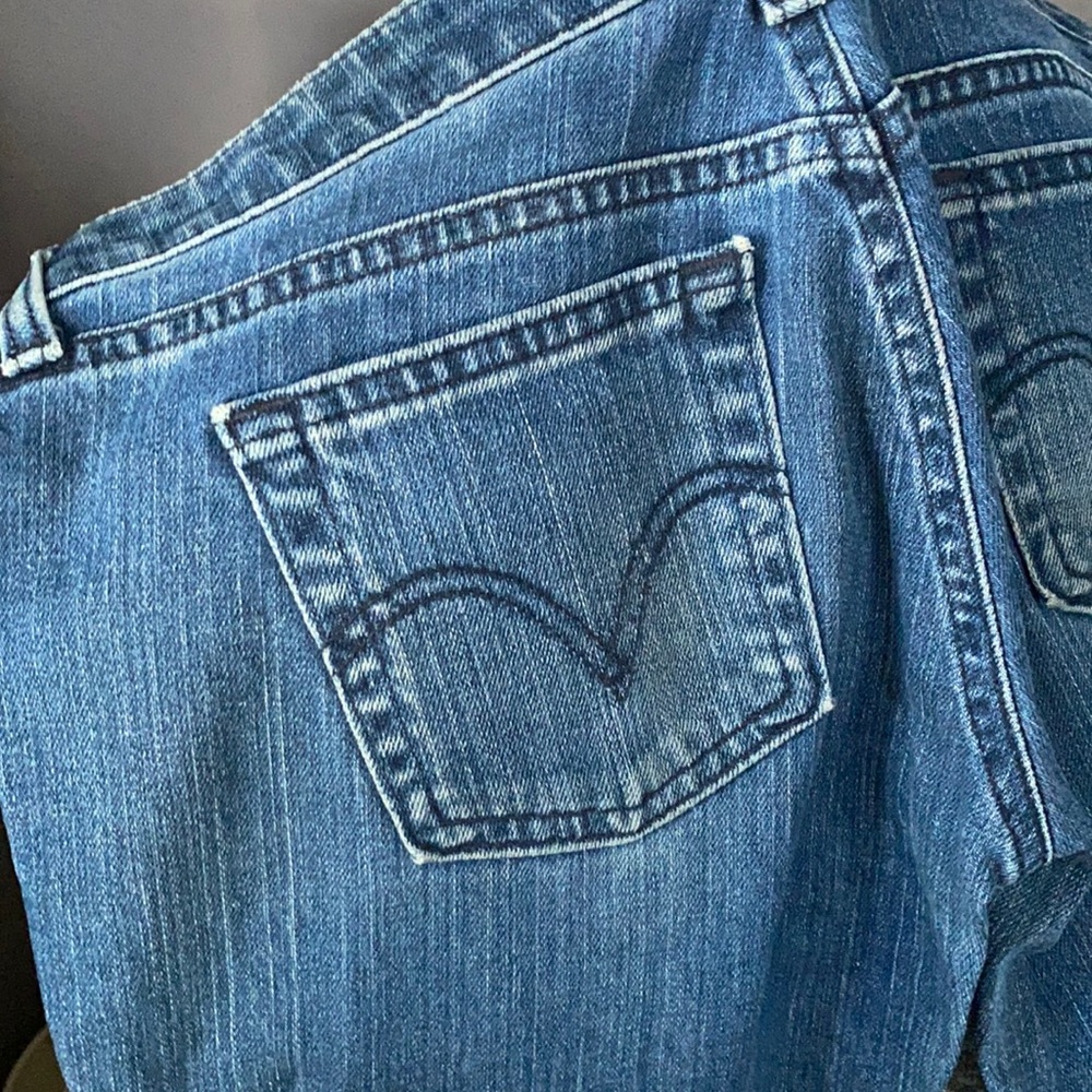 Super low straight leg vintage Levi’s